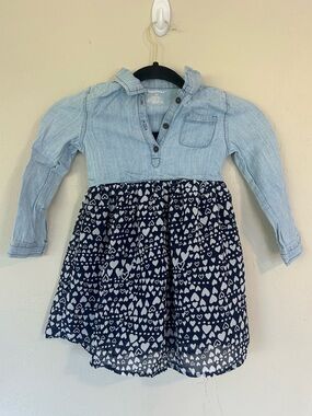 HEALTHTEX DENIM DRESS 5T  (1622)